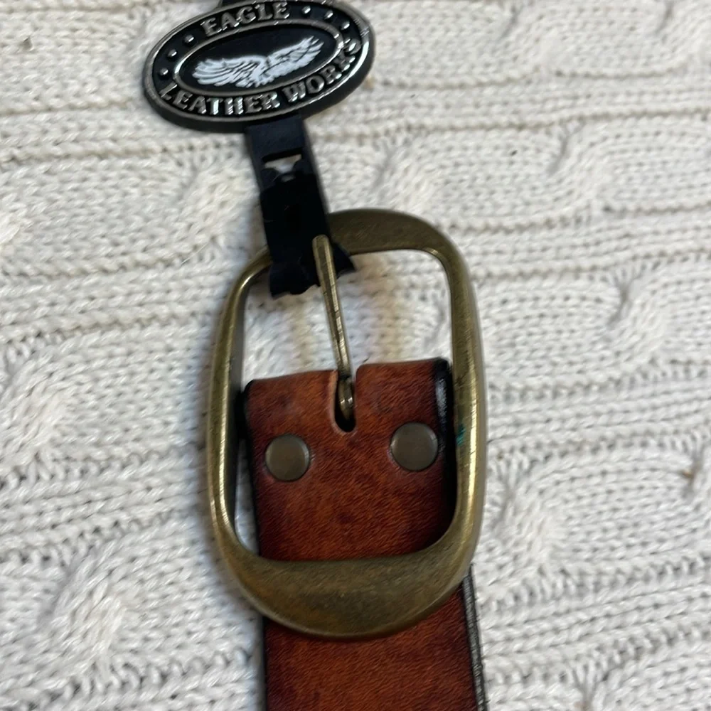 eagle leather works nwt men’s